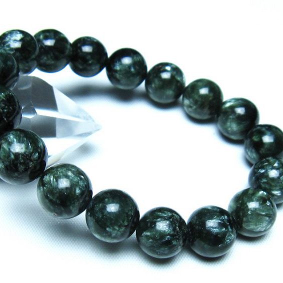 セラフィナイト ブレスレット 11mm [t14-3548]