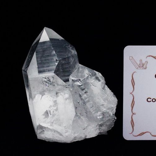 レムリアンシード水晶 ダブルポイント 原石 ミナスジェライス州