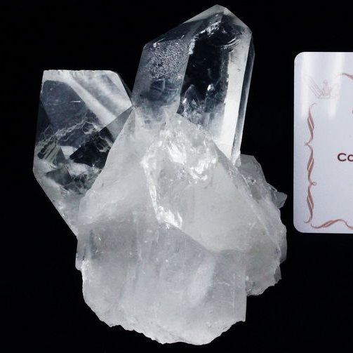 レムリアンシード 水晶クラスター セルフヒールド ミナスジェライス州コリント産 ※証明書付き[T143-2078]