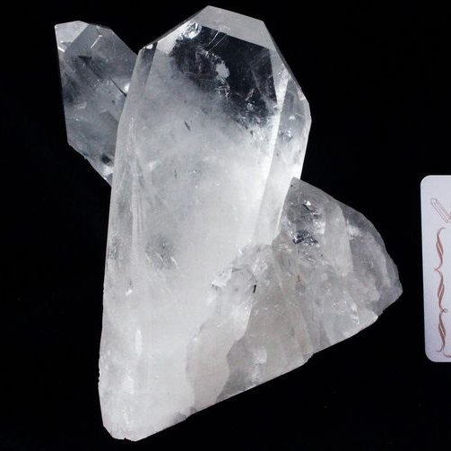 レムリアンシード 水晶 クラスター ミナスジェライス州コリント産  ※証明書付き[T143-2090]