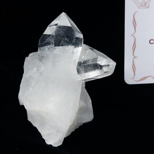 レムリアンシード 水晶 クラスター ミナスジェライス州コリント産  ※証明書付き[T143-2093]