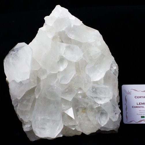 レムリアンシードクォーツクラスター 1.1Kg レムリアンシード 水晶 クラスター ミナスジェライス州コリント