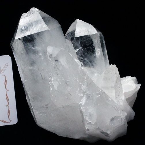 レムリアンシード 水晶 クラスター ミナスジェライス州コリント産  ※証明書付き[T143-2114]