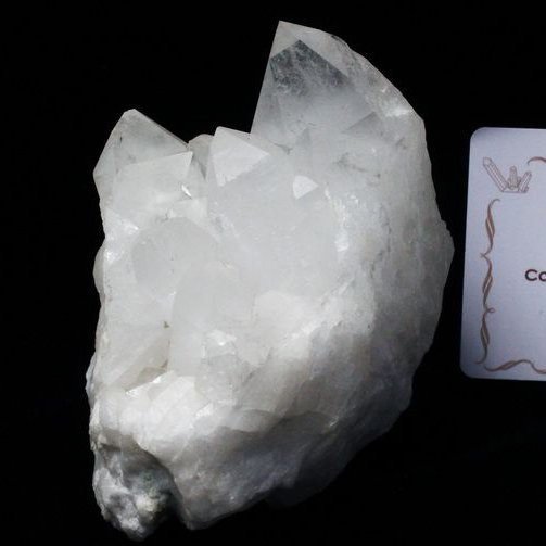 レムリアンシード 水晶 クラスター ミナスジェライス州コリント産  ※証明書付き[T143-2131]