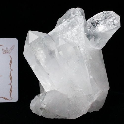 レムリアンシード 水晶 クラスター ミナスジェライス州コリント産  ※証明書付き[T143-2150]