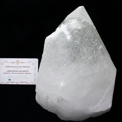 3.5Kg レムリアンシード 水晶クラスター セルフヒールド ミナスジェライス州コリント産 ※証明書付き[T143-2177]