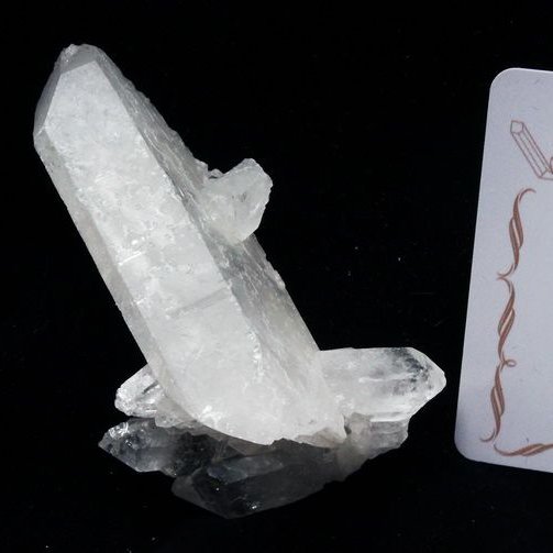 レムリアンシード 水晶 クラスター ミナスジェライス州コリント産  ※証明書付き[T143-2187]