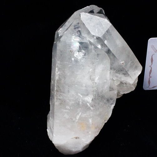 レムリアンシード 虹入り 水晶 クラスター ミナスジェライス州コリント産 ※証明書付き[T143-2189]