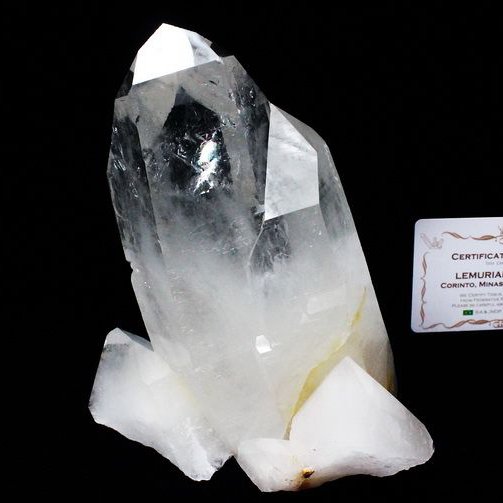 1.5Kg レムリアンシード 水晶 クラスター ミナスジェライス州コリント産  ※証明書付き[T143-2203]