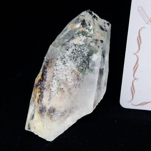 レムリアンシード 水晶 クラスター ミナスジェライス州コリント産  ※証明書付き[T143-2211]