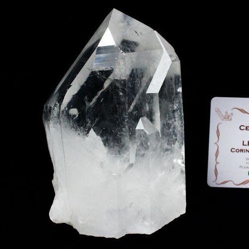 レムリアンシード 水晶 クラスター ミナスジェライス州コリント産  ※証明書付き[T143-2227]