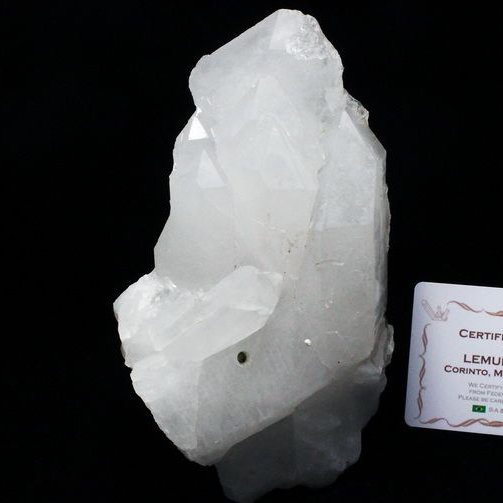 レムリアンシード 水晶 クラスター ミナスジェライス州コリント産  ※証明書付き[T143-2381]