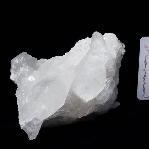 レムリアンシード 水晶 クラスター ミナスジェライス州コリント産  ※証明書付き[T143-2388]