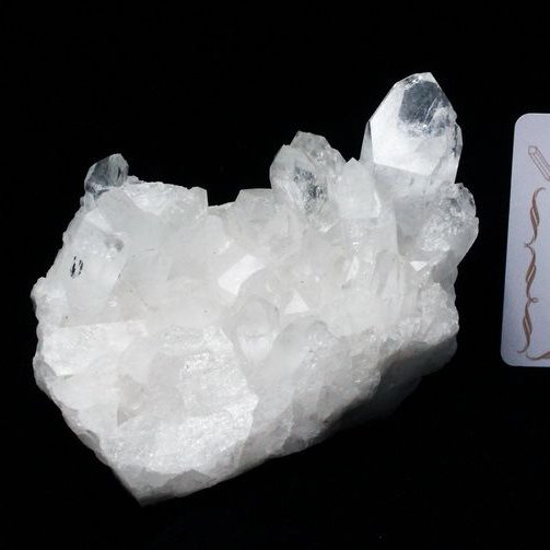 レムリアンシード 水晶 クラスター ミナスジェライス州コリント産  ※証明書付き[T143-2390]