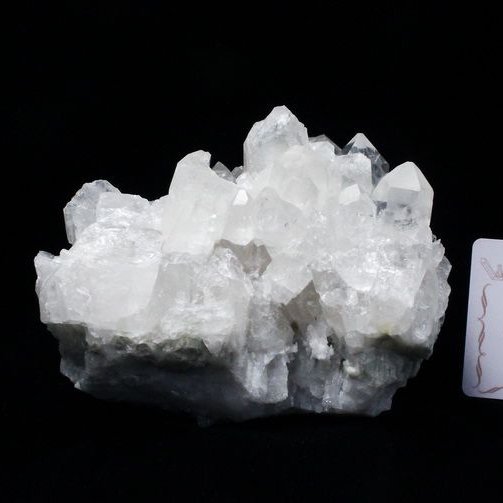 レムリアンシード 水晶 クラスター ミナスジェライス州コリント産  ※証明書付き[T143-2400]