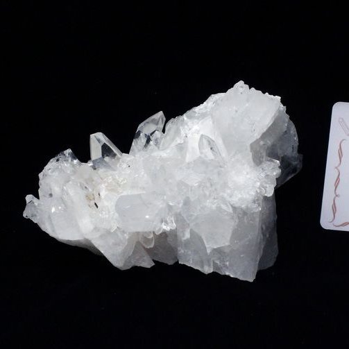 レムリアンシード 水晶 クラスター ミナスジェライス州コリント産  ※証明書付き[T143-2406]