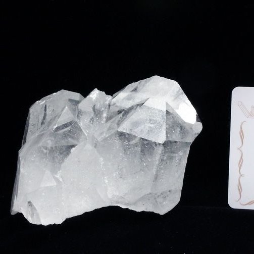 レムリアンシード 水晶 クラスター ミナスジェライス州コリント産  ※証明書付き[T143-2423]