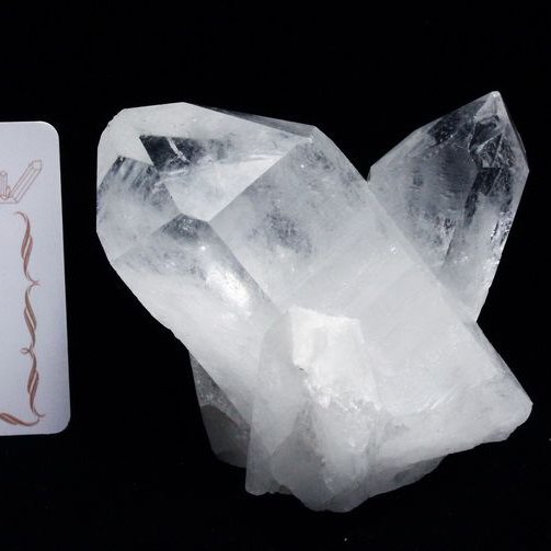 レムリアンシード水晶原石ミナスジェライス州コリント産※証明書付き