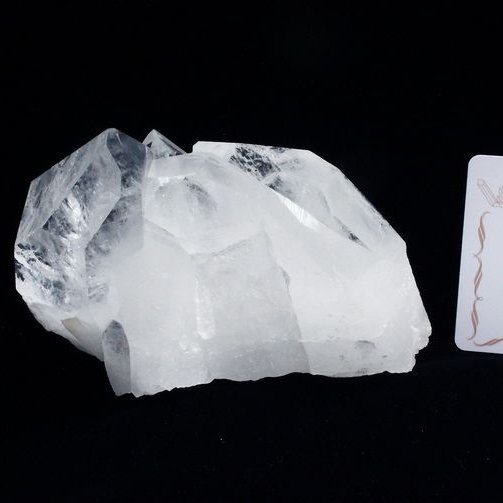 レムリアンシード 水晶 クラスター ミナスジェライス州コリント産  ※証明書付き[T143-2429]