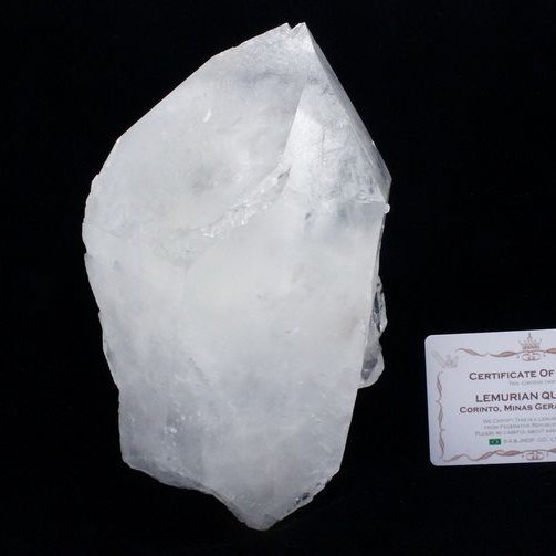 1.8Kg レムリアンシード 水晶 クラスター ミナスジェライス州コリント産  ※証明書付き[T143-2432]