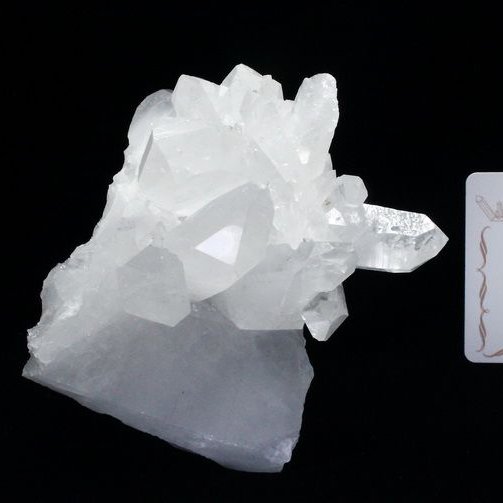 レムリアンシード 水晶 クラスター ミナスジェライス州コリント産  ※証明書付き[T143-2441]