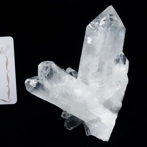 レムリアンシード 水晶 クラスター ミナスジェライス州コリント産  ※証明書付き[T143-2461]