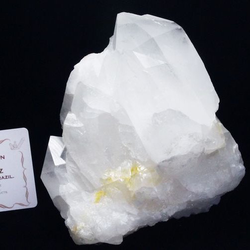 1.4Kg レムリアンシード 水晶 クラスター ミナスジェライス州コリント産  ※証明書付き[T143-2466]