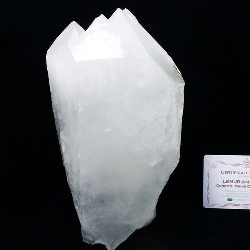 1.7Kg レムリアンシード 水晶 クラスター ミナスジェライス州コリント産  ※証明書付き[T143-2468]