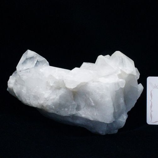 レムリアンシード 水晶 クラスター ミナスジェライス州コリント産  ※証明書付き[T143-2473]