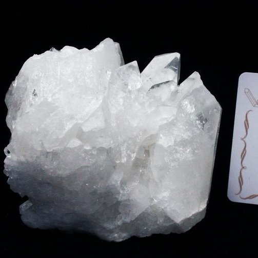 レムリアンシード 水晶 クラスター ミナスジェライス州コリント産  ※証明書付き[T143-2477]