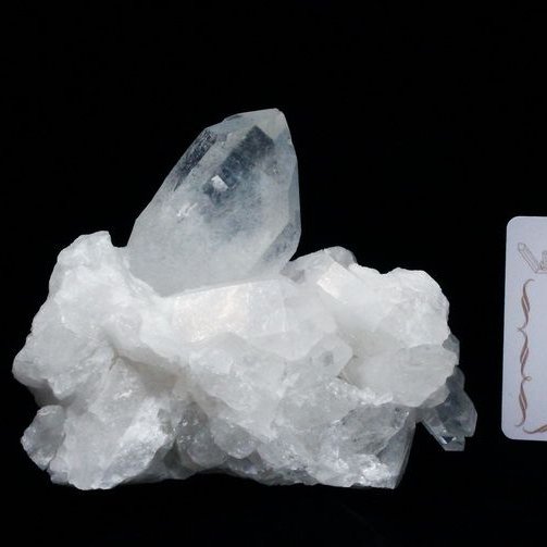 レムリアンシード 水晶 クラスター ミナスジェライス州コリント産  ※証明書付き[T143-2489]