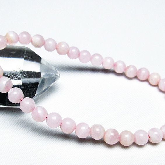 ピンクカルサイト ブレスレット 5mm [t144-8305]