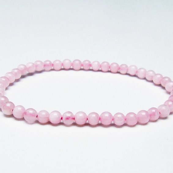 ピンクカルサイト ブレスレット 4mm [T144-8358]