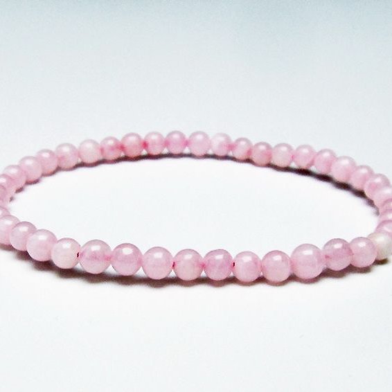 ピンクカルサイト ブレスレット 4mm [T144-8359]