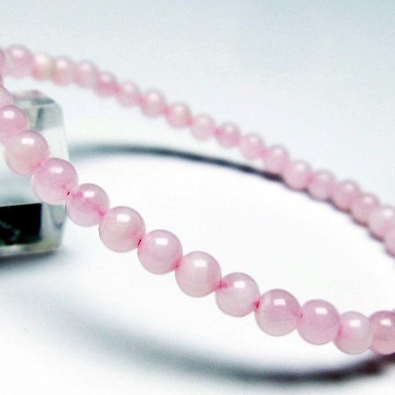 ピンクカルサイト ブレスレット 5mm [T144-8369]