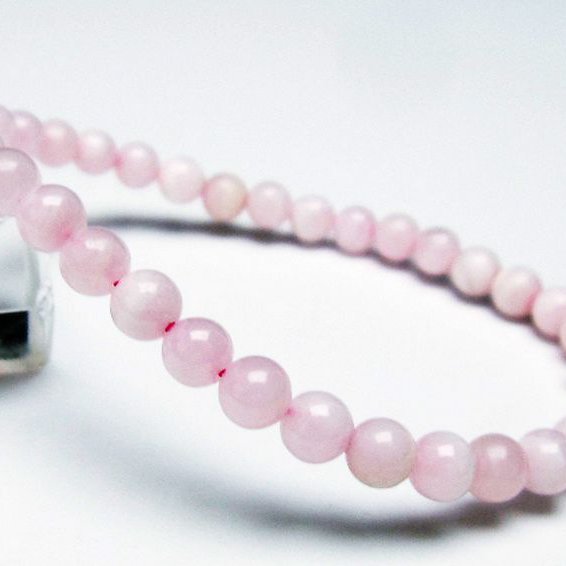 ピンクカルサイト ブレスレット 5mm [t144-8382]
