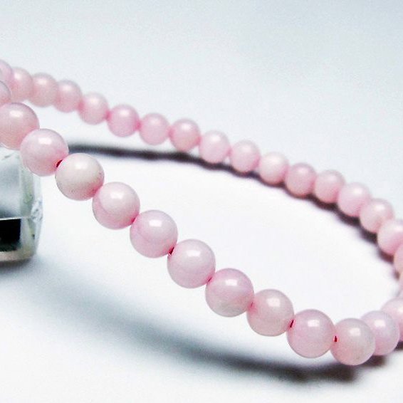 ピンクカルサイト ブレスレット 5mm [T144-8396]