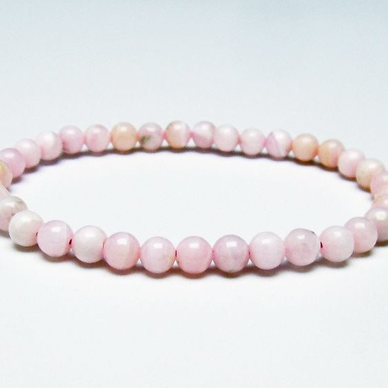 ピンクカルサイト ブレスレット 5mm [T144-8399]