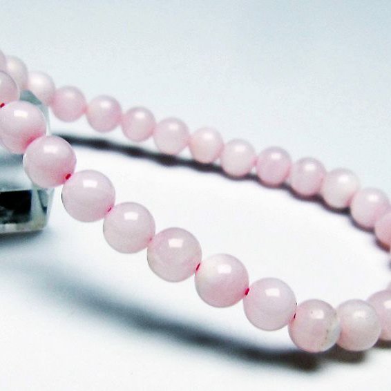 ピンクカルサイト ブレスレット 6mm [T144-8428]