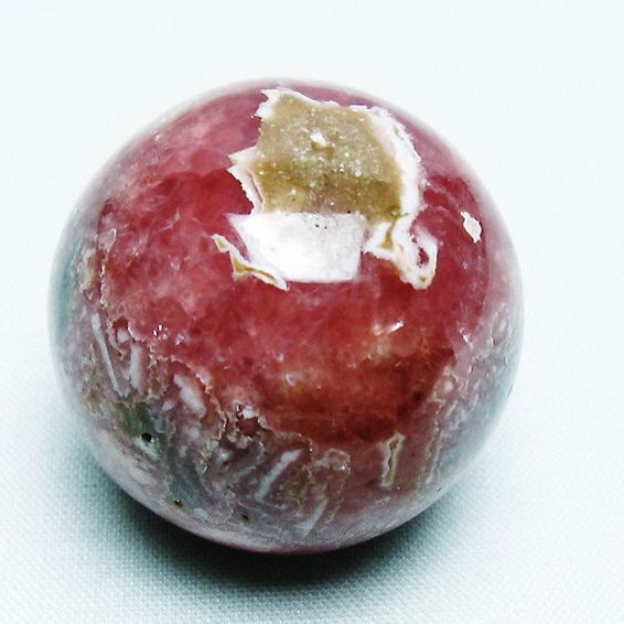 インカローズ ロードクロサイト 丸玉 35mm [T145-1708]