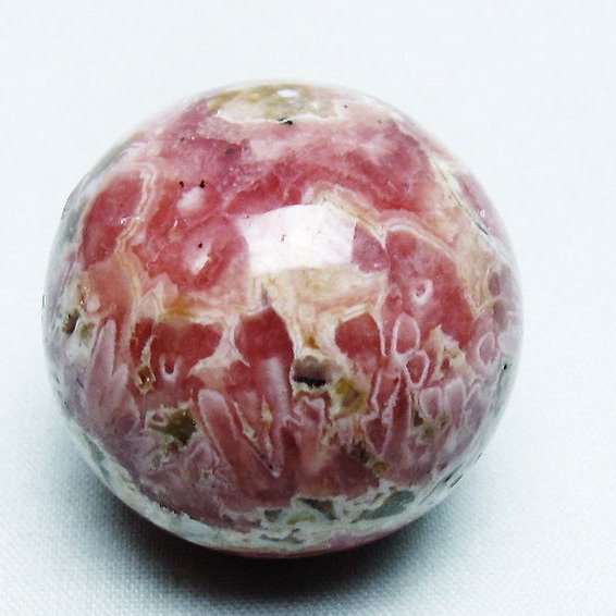 インカローズ ロードクロサイト 丸玉 36mm [T145-1714]