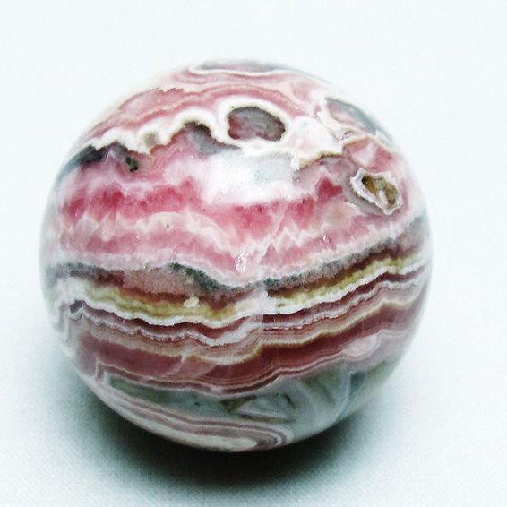 インカローズ ロードクロサイト 丸玉 42mm [T145-1730]