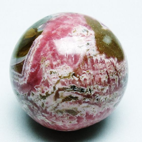 インカローズ ロードクロサイト 丸玉 64mm [T145-1735]