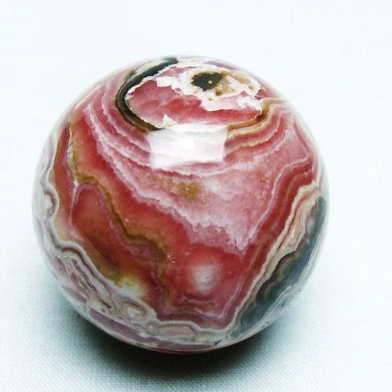 インカローズ ロードクロサイト 丸玉 42mm [T145-1739]