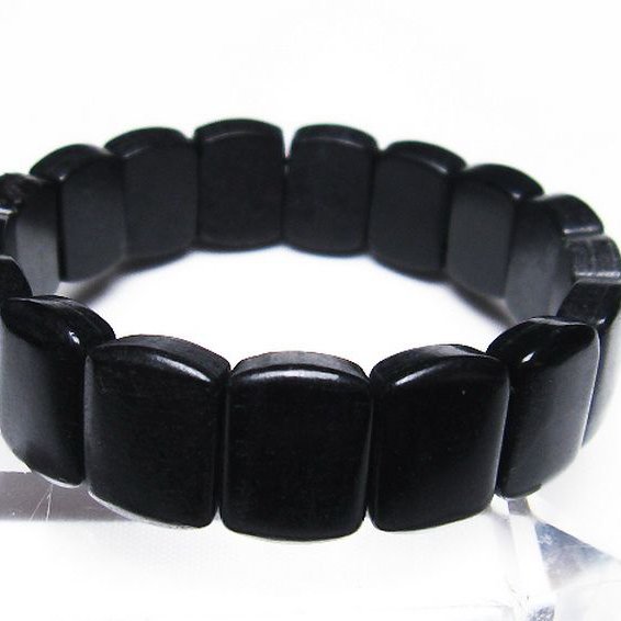 シュンガイト バングル [t147-3234]