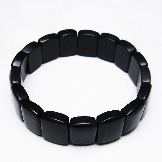 シュンガイト バングル [T147-3451]