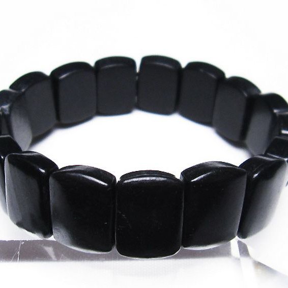 シュンガイト バングル [T147-3484]