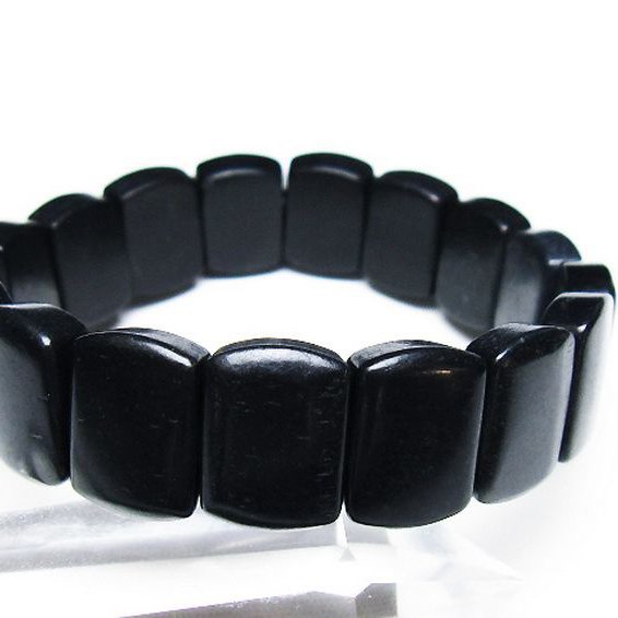 シュンガイト バングル [T147-3530]