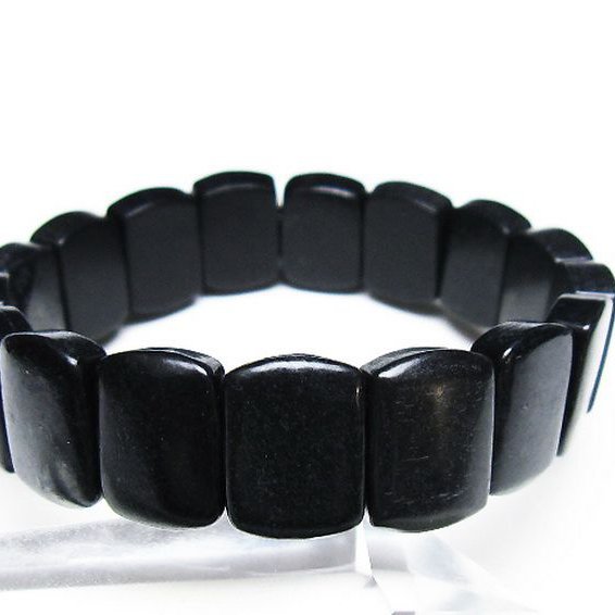 シュンガイト バングル [T147-3532]