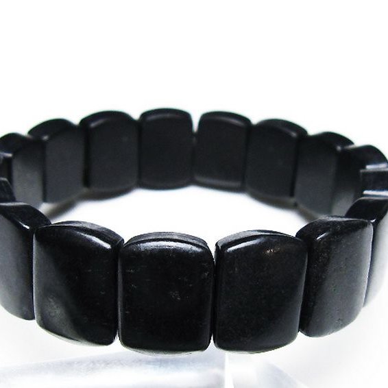 シュンガイト バングル [T147-3535]